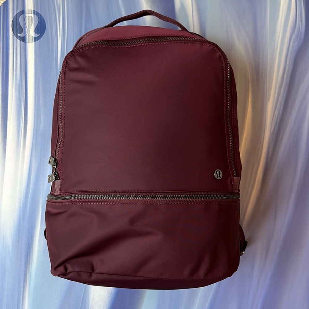 lululemon City Adventurer Backpack 17L NWT Beautiful Cassis Color